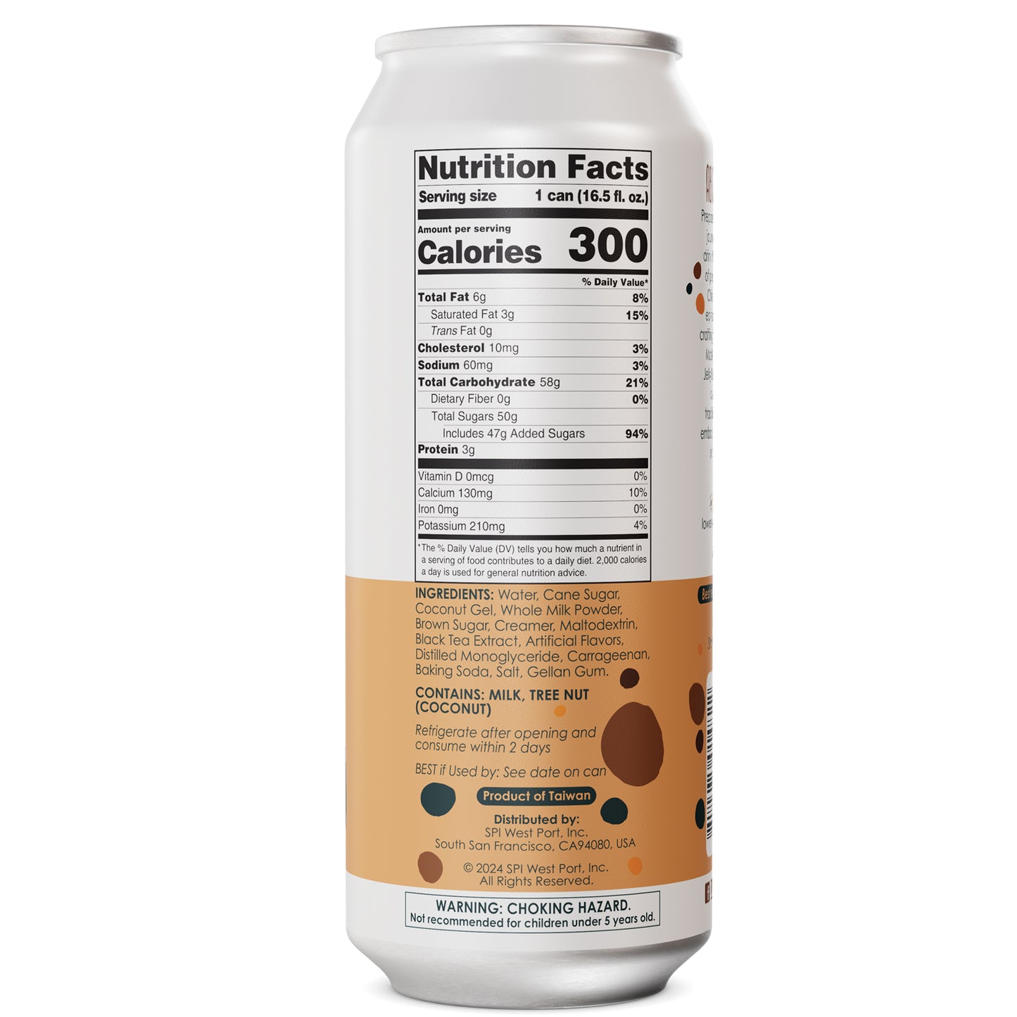 Jenji Original Brown Sugar 12/16.5oz Cans