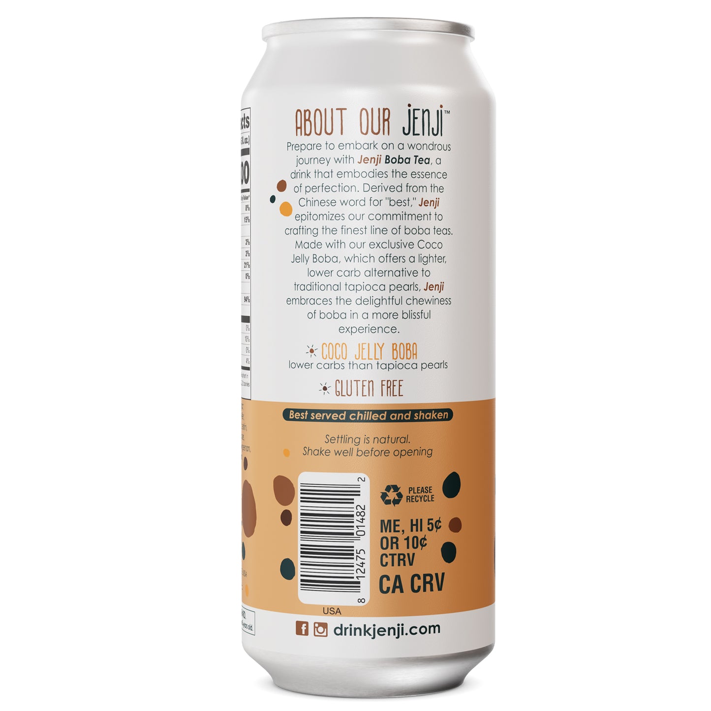 Jenji Original Brown Sugar 12/16.5oz Cans
