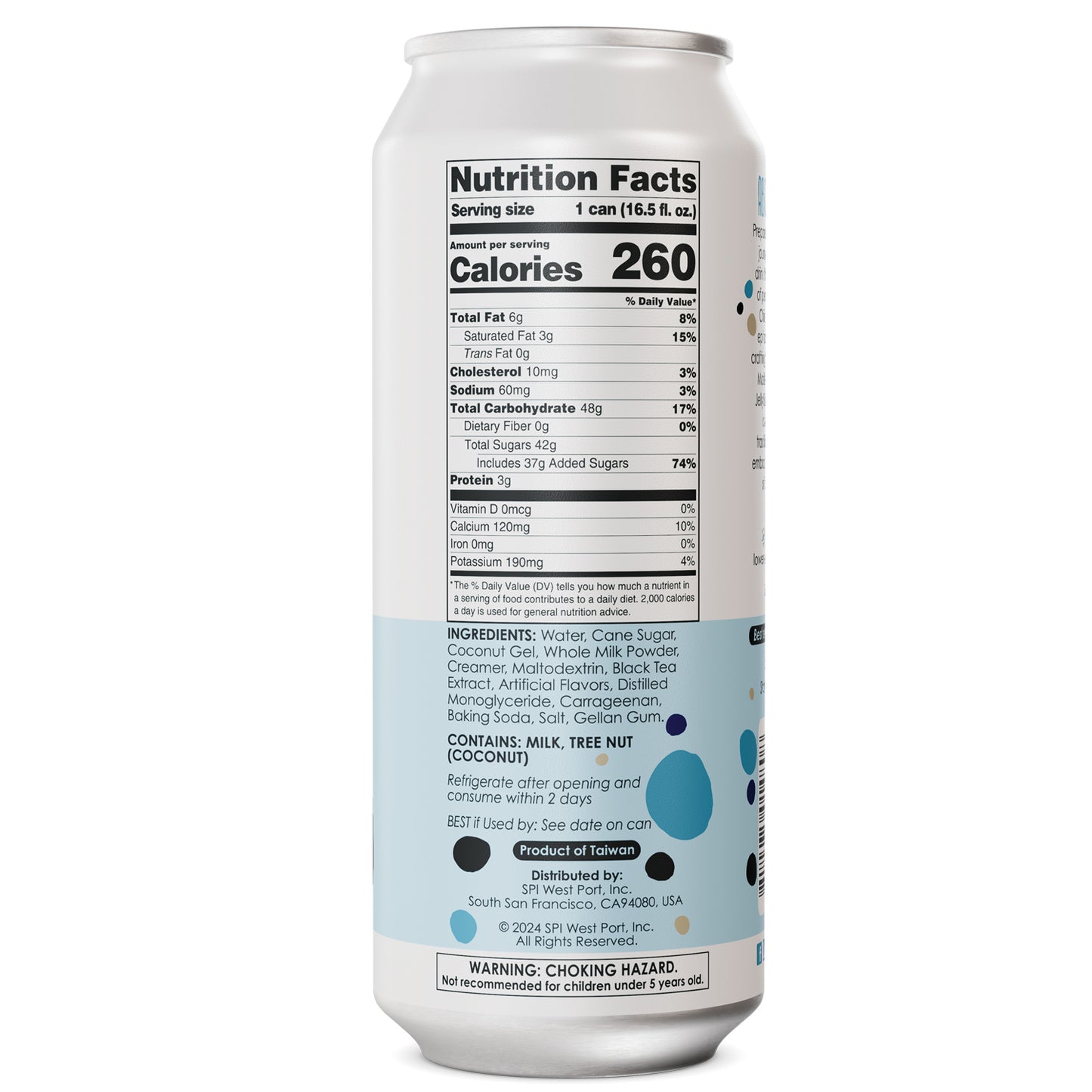 Jenji Original Milk Tea 12/16.5oz Cans
