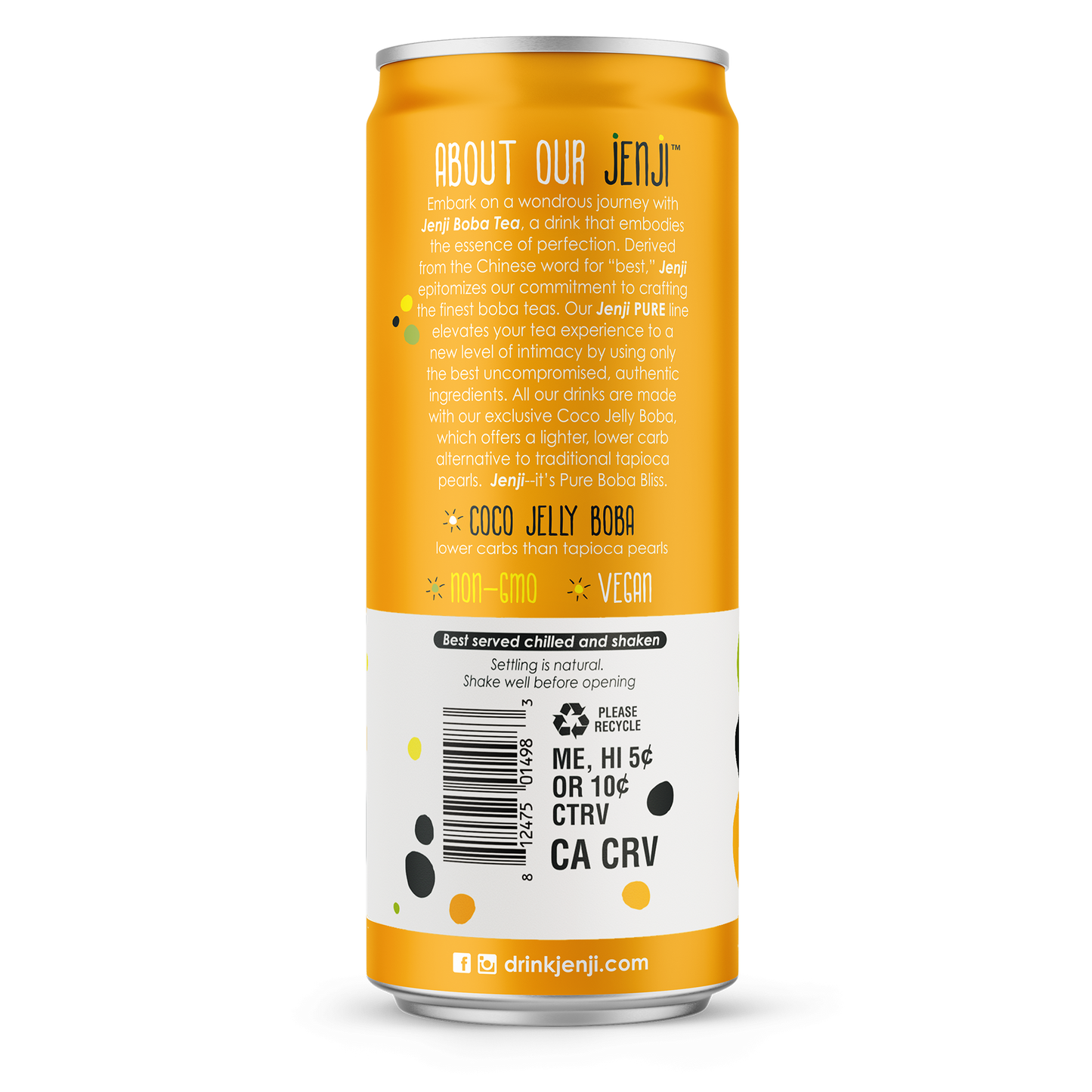 Jenji Pure Mango Latte 12/10.8oz Cans