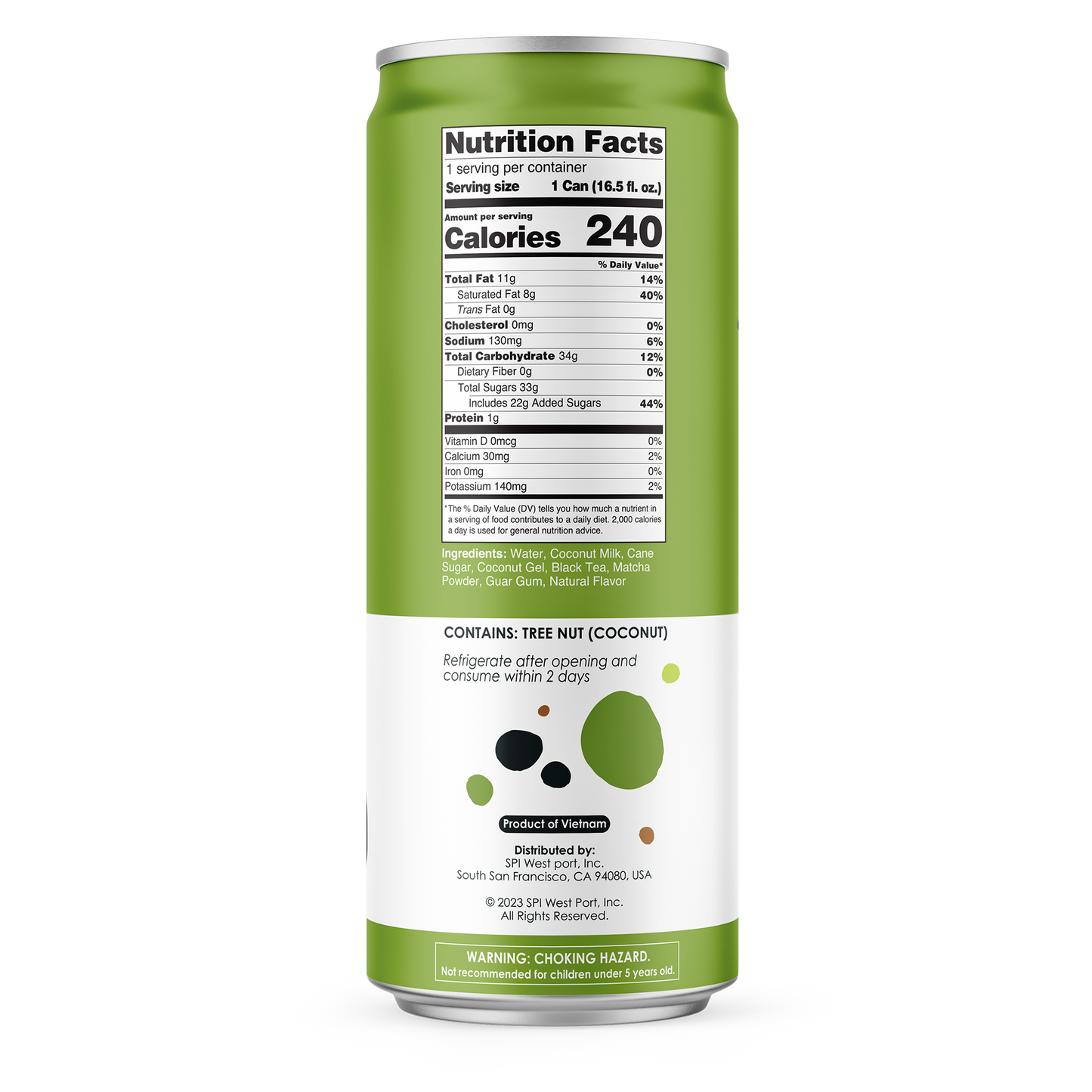 Jenji Pure Matcha Latte 12/10.8oz Cans
